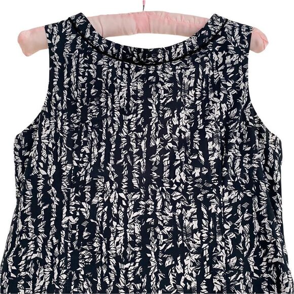 Skunkfunk Organic Cotton Fair Trade Sleeveless Black and White Dress XS - Picture 3 of 8